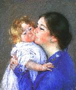 Mary Cassatt A Kiss for Baby Anne oil painting on canvas
